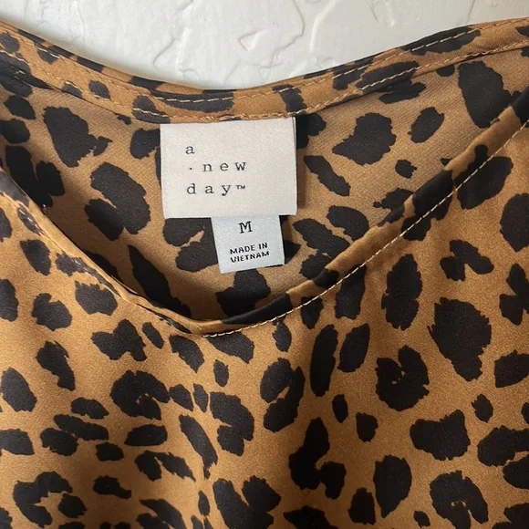 A New Day animal print midi Sz M - Picture 3 of 6